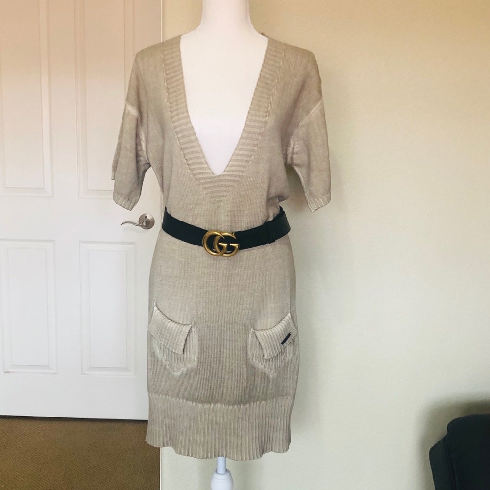 Cop. copine knit sweater dress.